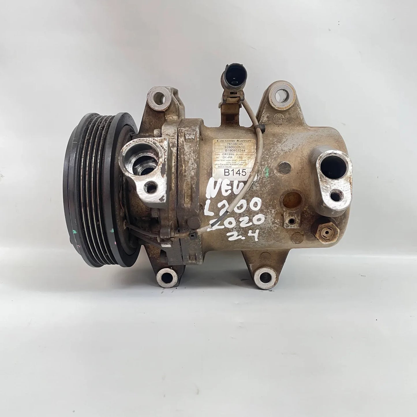 COMPRESOR A/C Mitsubishi NEW L200 2020 - 2.4 4x4 Diesel Automático