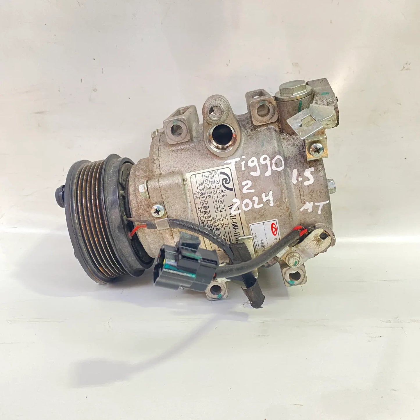 COMPRESOR A/C Chery TIGGO 2 2024 - 1.5 4x2 Bencina Mecánico