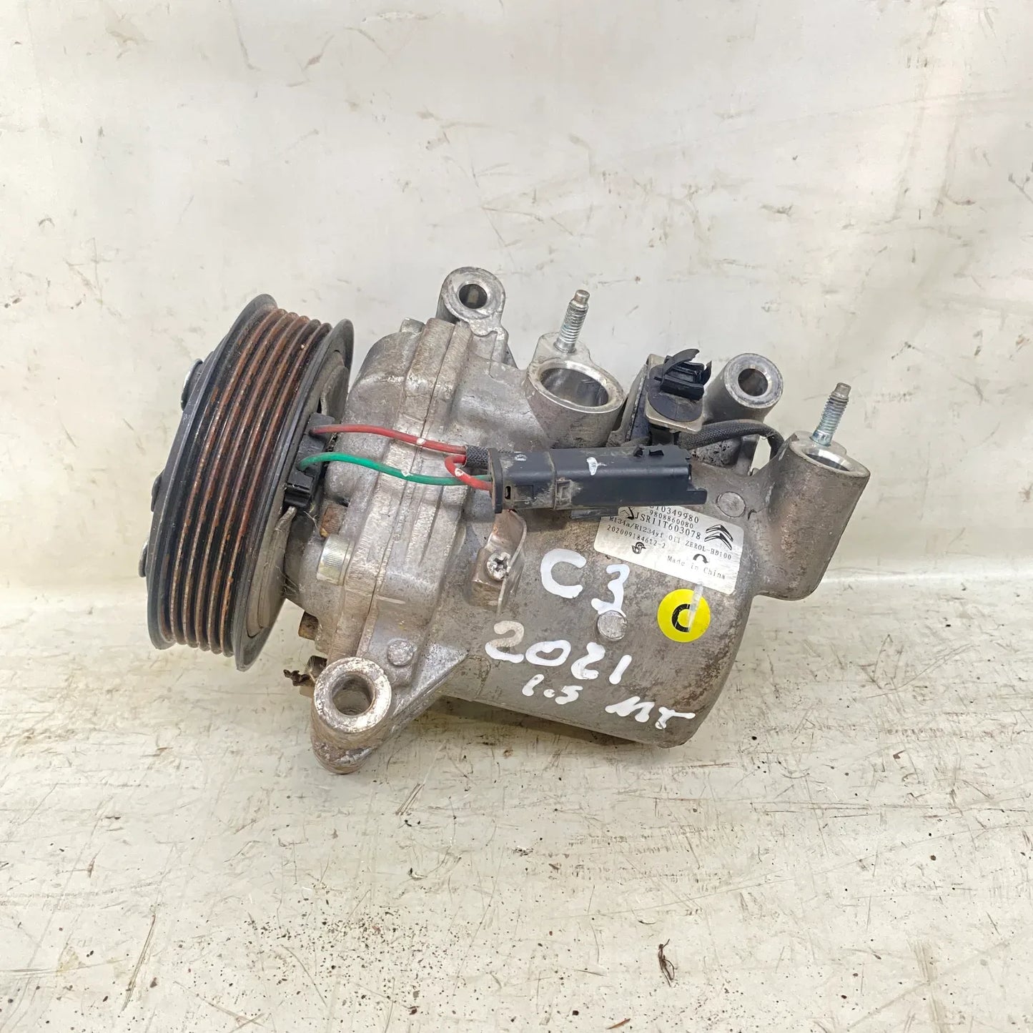 COMPRESOR A/C Citroen C3 2021 - 1.5 4x2 Diesel Mecánico