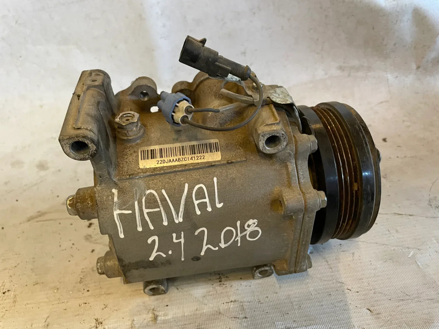 COMPRESOR A/C Great Wall Haval 2018 - 2.4 4x2 Bencina Mecánico