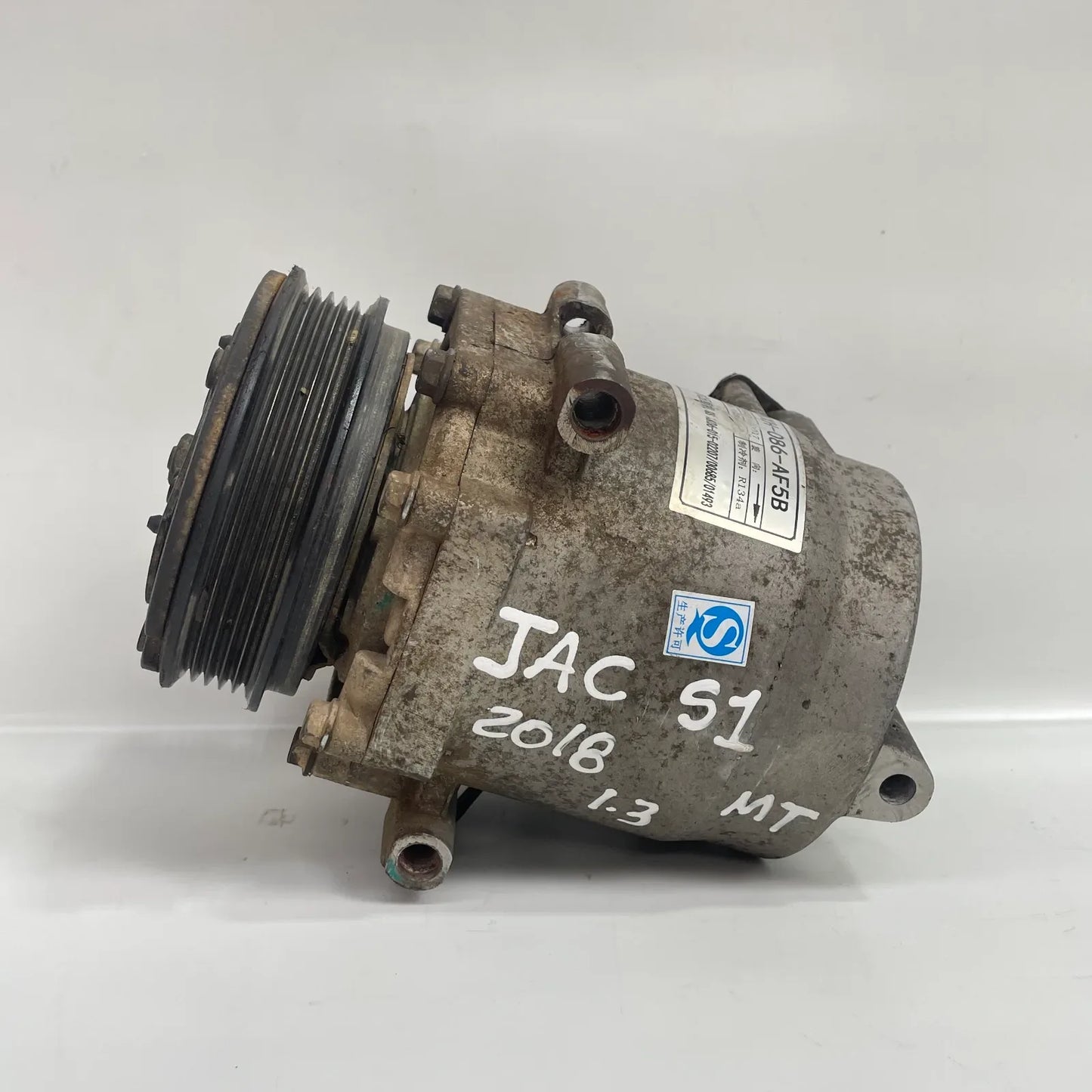 COMPRESOR A/C JAC S1 2018 - 1.3 4x2 Bencina Mecánico
