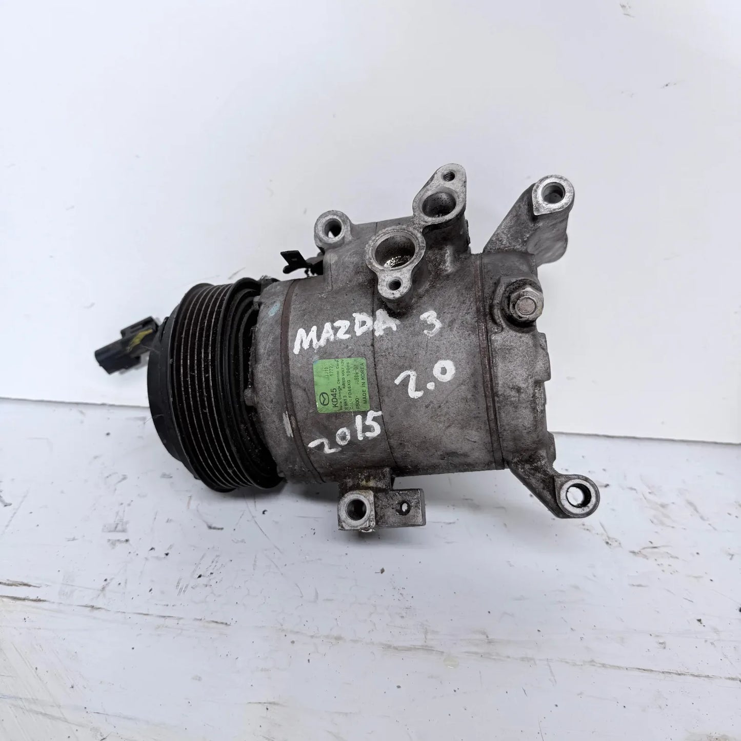 COMPRESOR A/C Mazda 3 2015 - 2.0 4x2 Bencina Mecánico