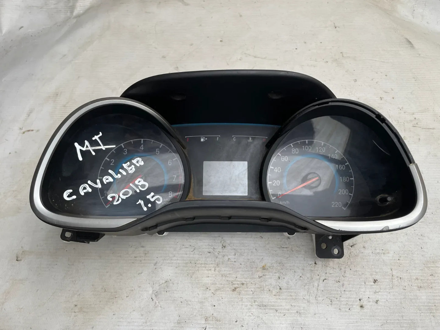 Sinoptico Chevrolet CAVALIER 2018 - 1.5