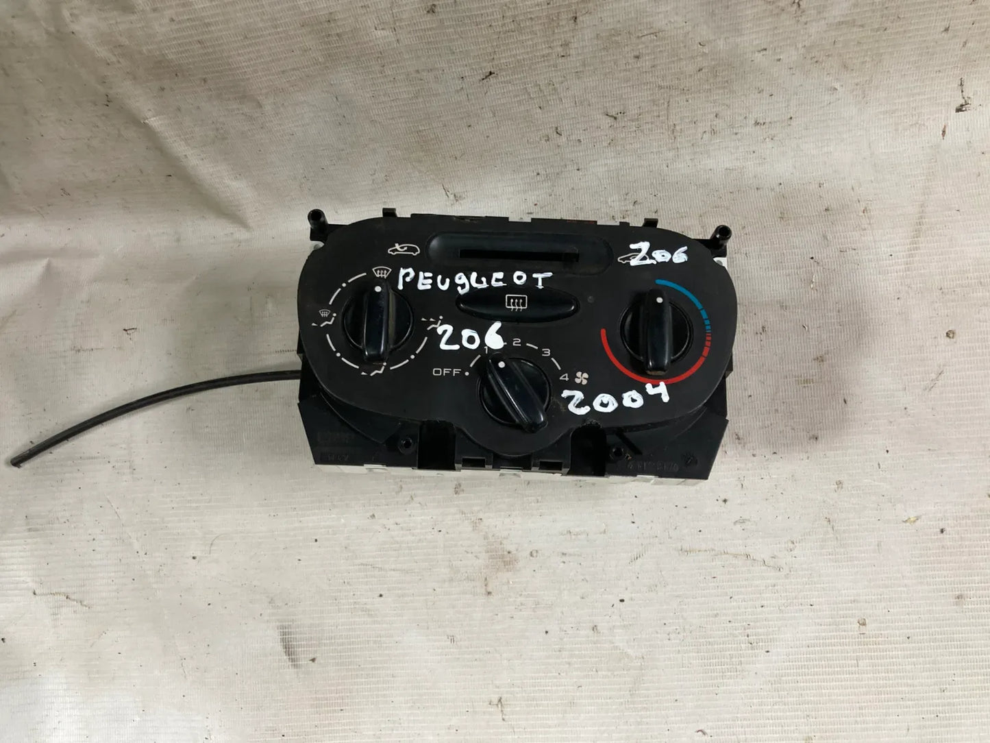 PANEL CALEFACCION Peugeot 206 2004