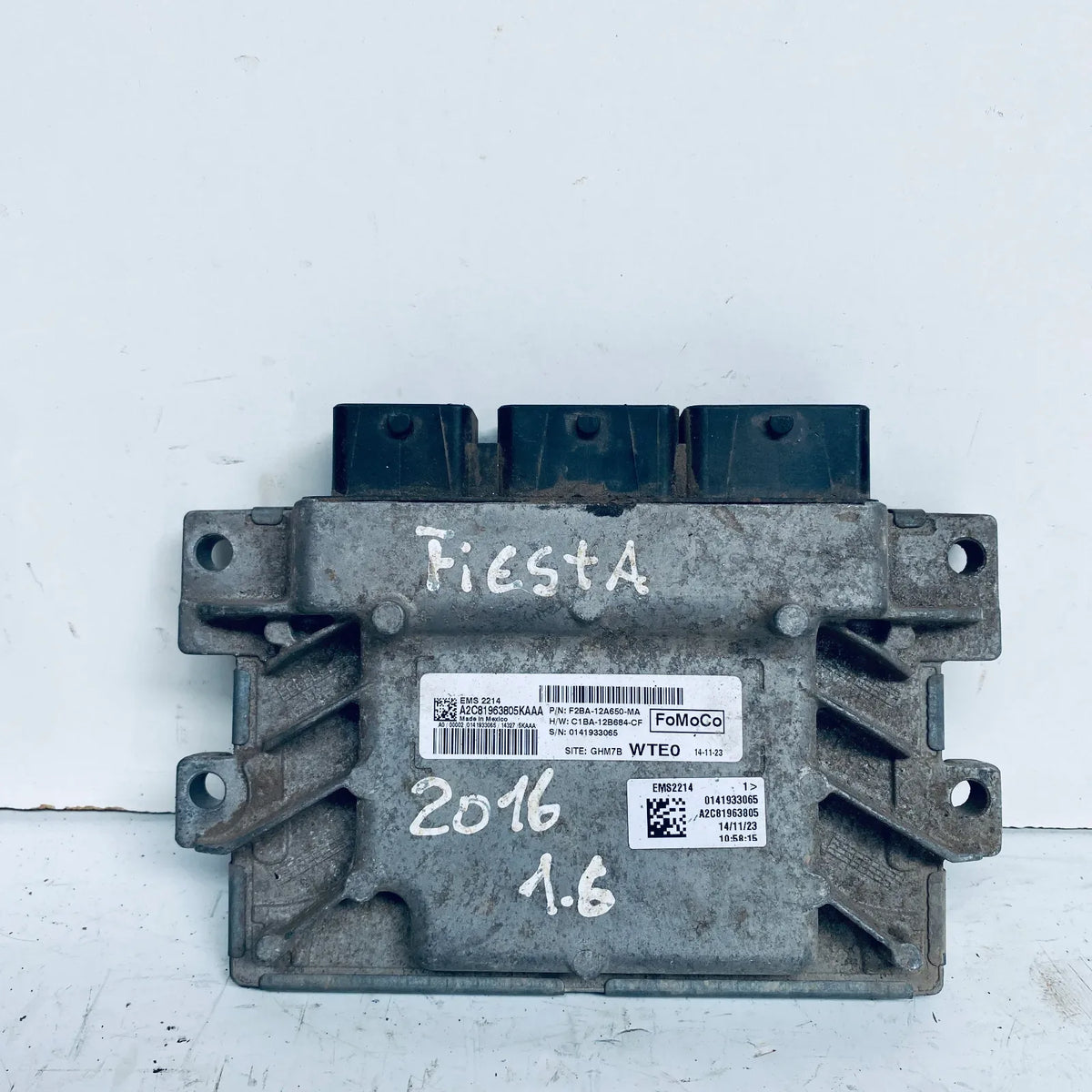 COMPUTADOR Ford Fiesta 2016 - 1.6 4x2 Bencina Mecánico