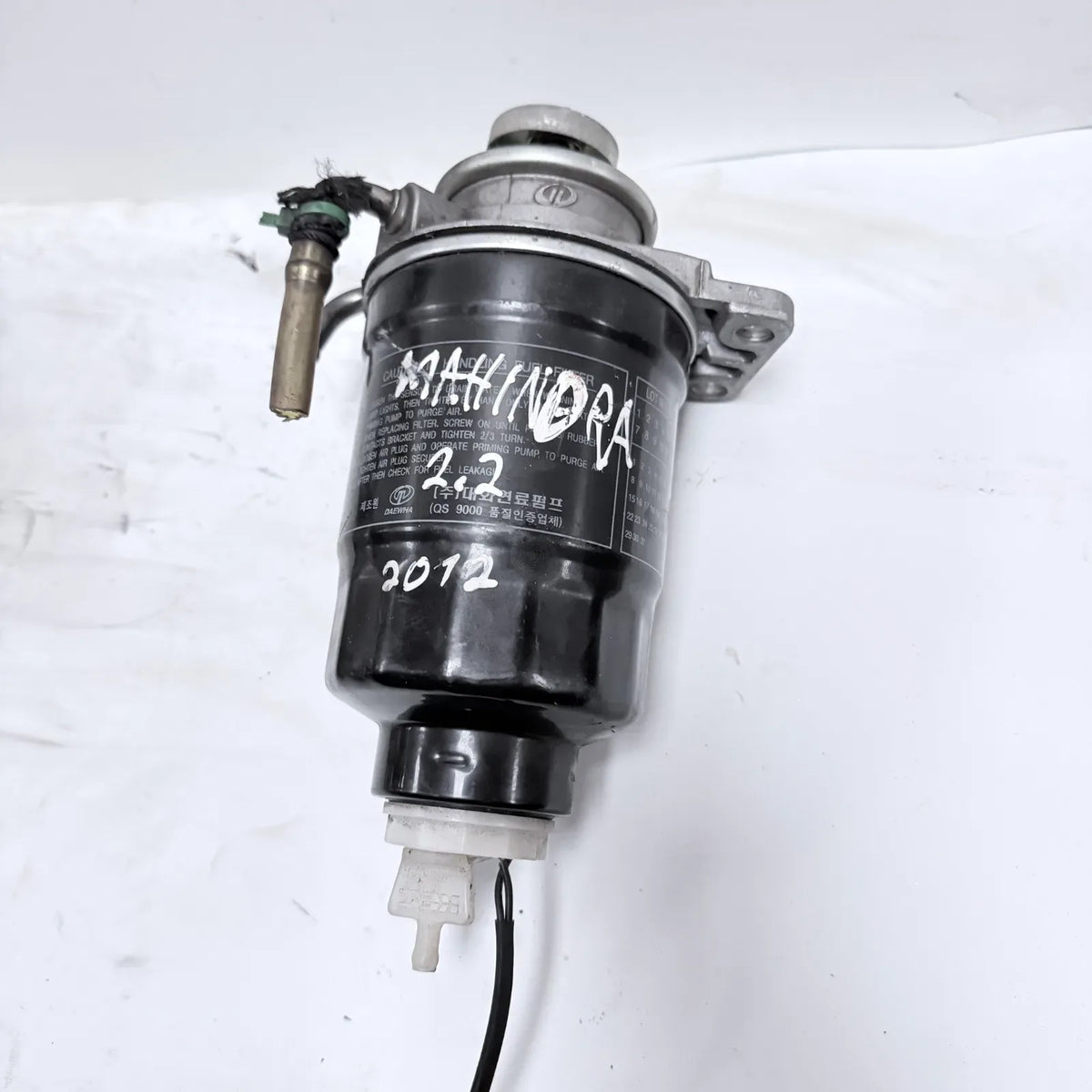 PORTAFILTRO DE COMBUSTIBLE Mahindra Pickup 2012 - 2.2 4x2 Diesel Mecánico