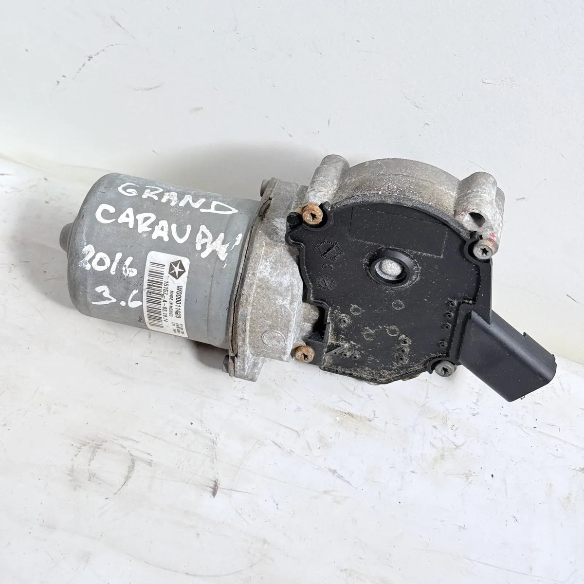 MOTOR LIMPIAPARABRISAS Dodge GRAND CARAVAN 2016 - 3.6 4x2 Bencina Mecánico