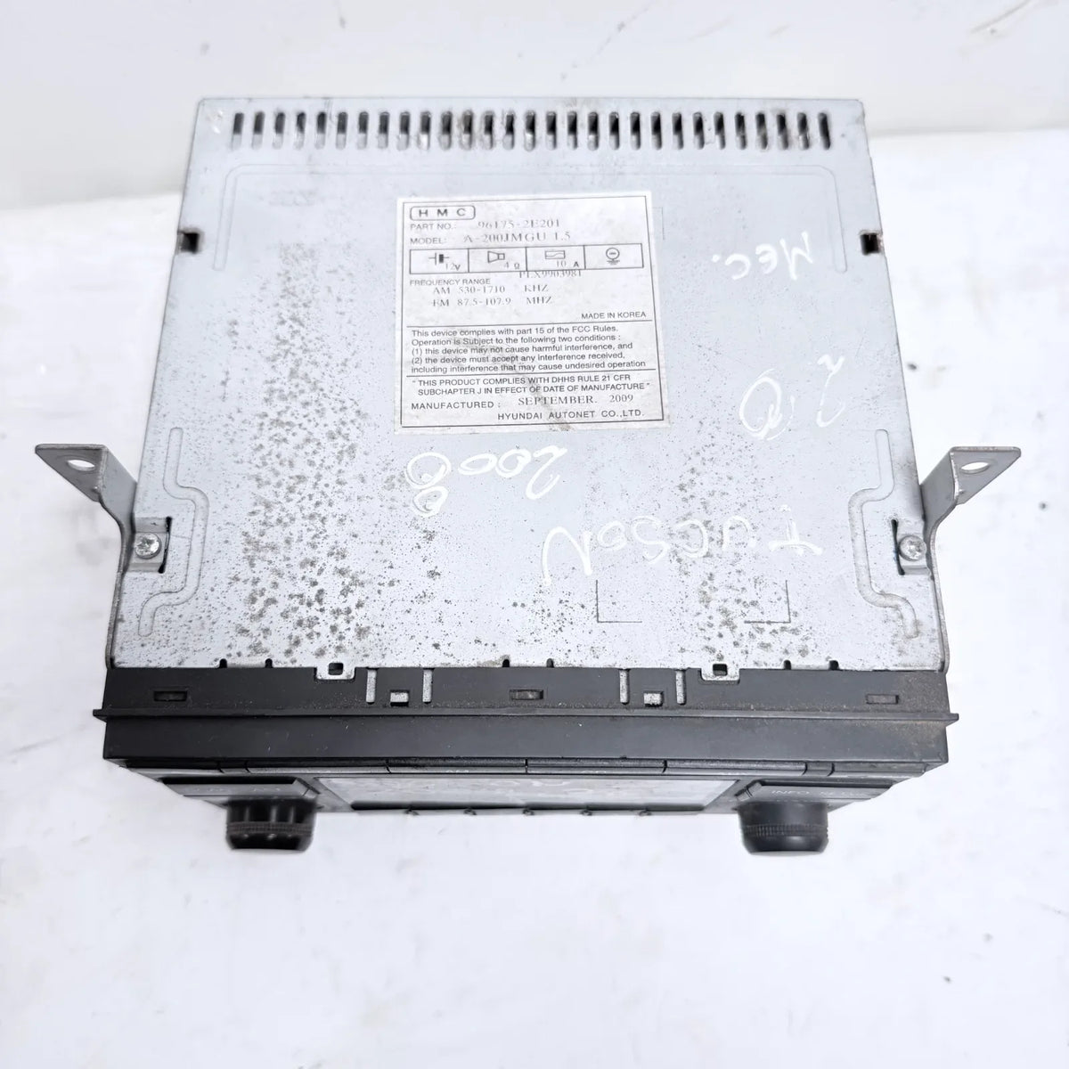 Radio Hyundai Tucson 2008 - 2.0 4x2 Bencina Mecánico