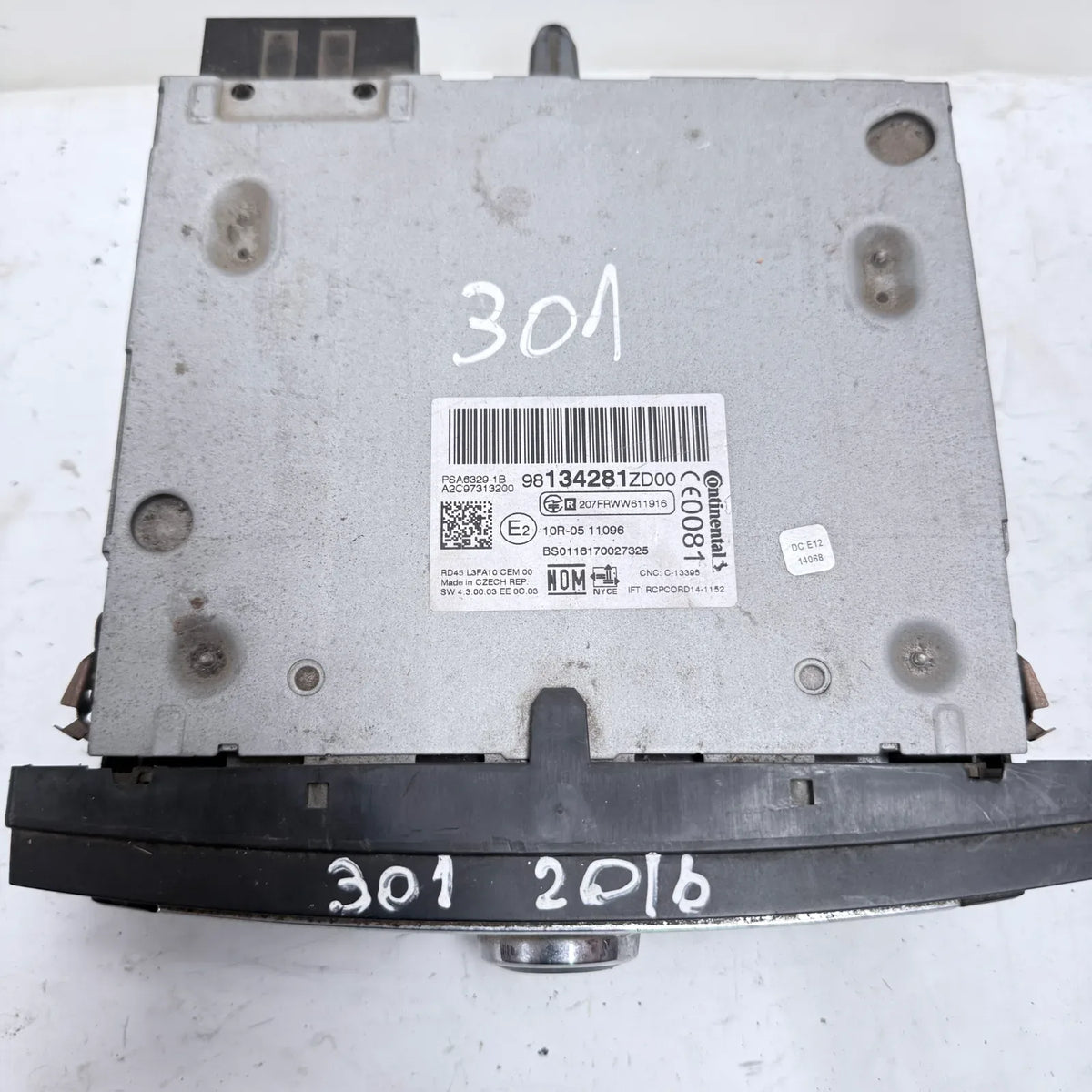 Radio Peugeot 301 2016 - 4x2 Bencina Mecánico