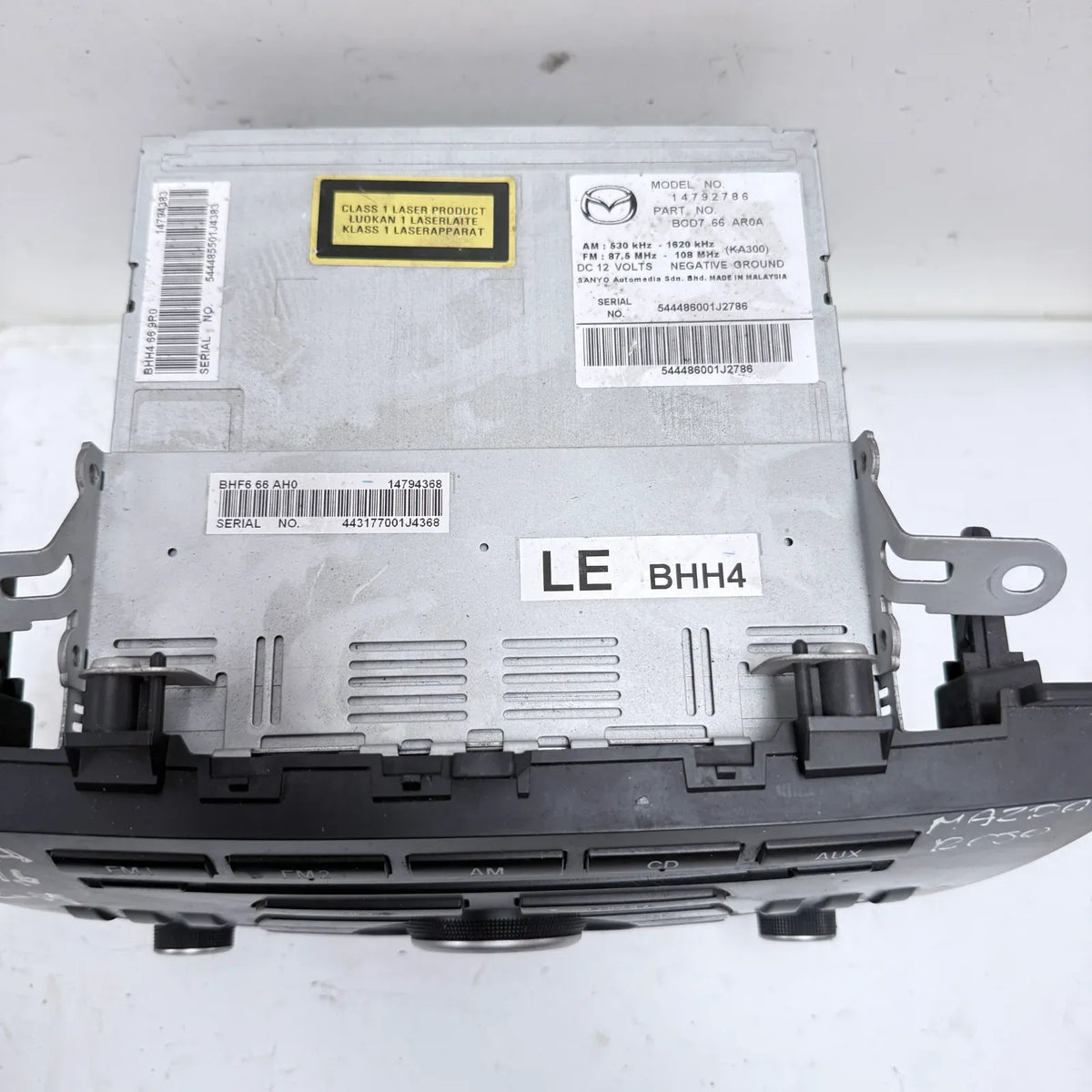 Radio Mazda 3 2011 - 1.6 4x2 Bencina Mecánico