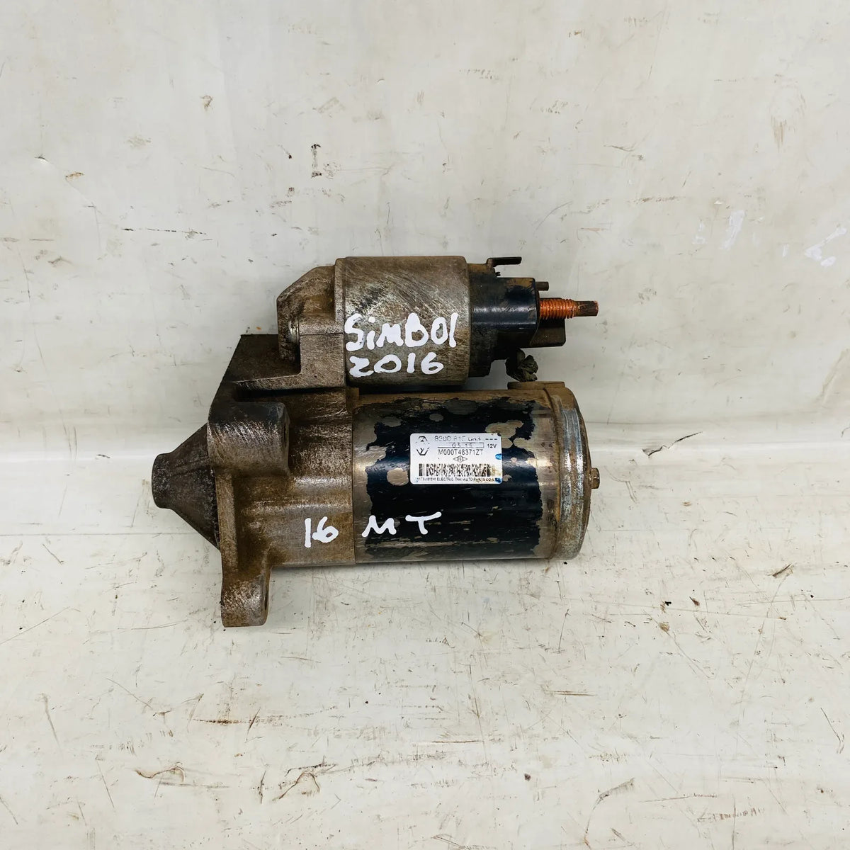 Motor de partida (Arranque) Renault Symbol 2016 - 1.6 4x2 Bencina Mecánico