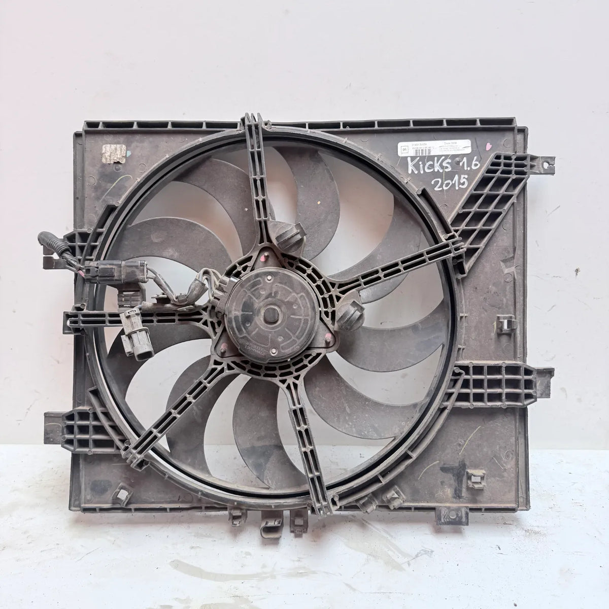 ELECTROVENTILADOR Nissan Kicks 2015 - 1.6 4x2 Bencina Mecánico