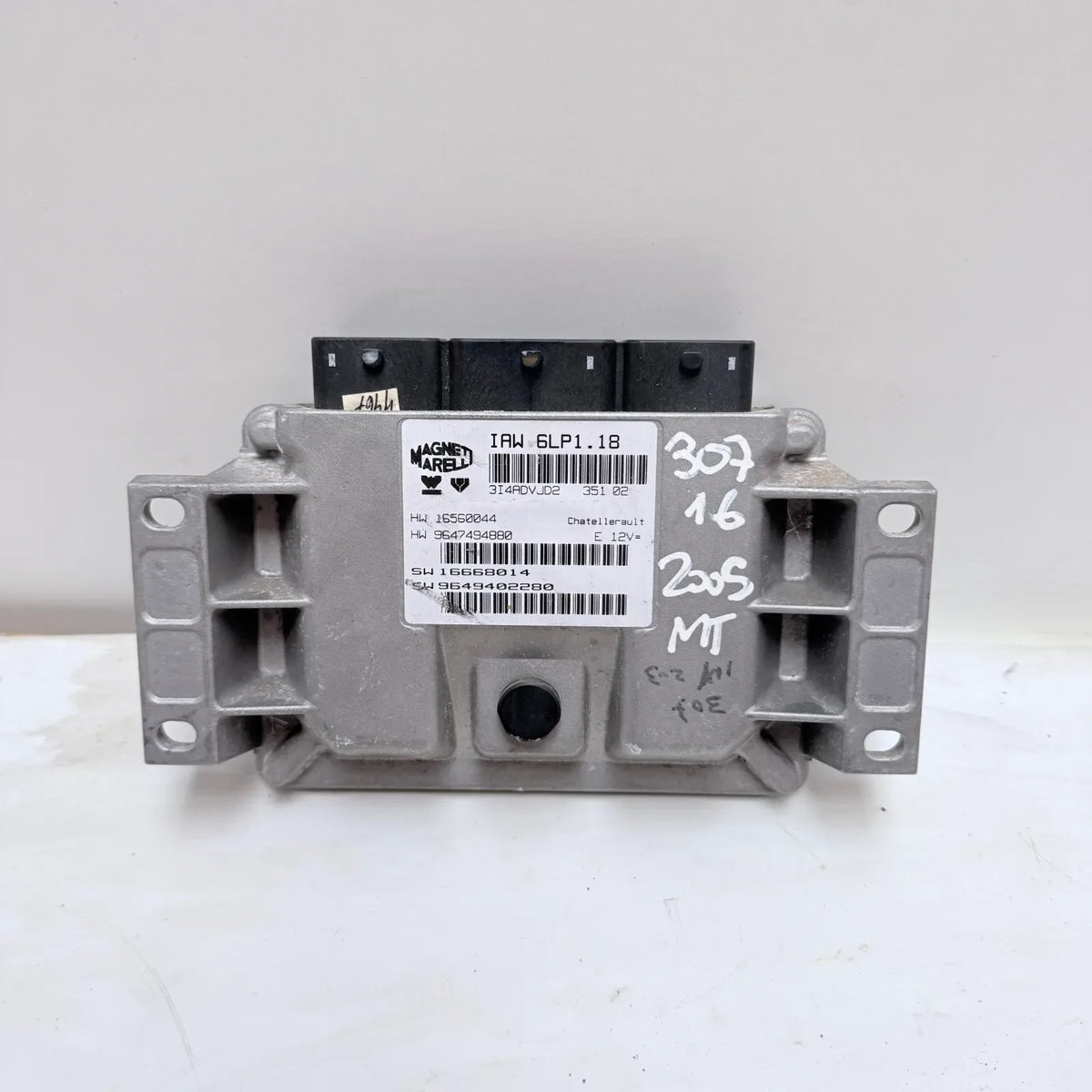 COMPUTADOR Peugeot 307 2005 - 1.6 4x2 Bencina Mecánico