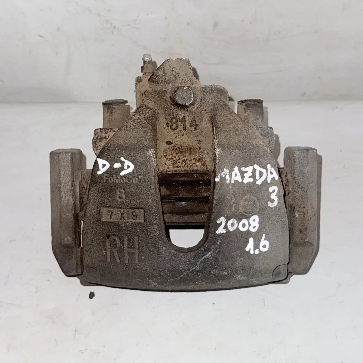 CALIPER DEL-DER Mazda 3 2008 - 1.6 4x2 Bencina Mecánico