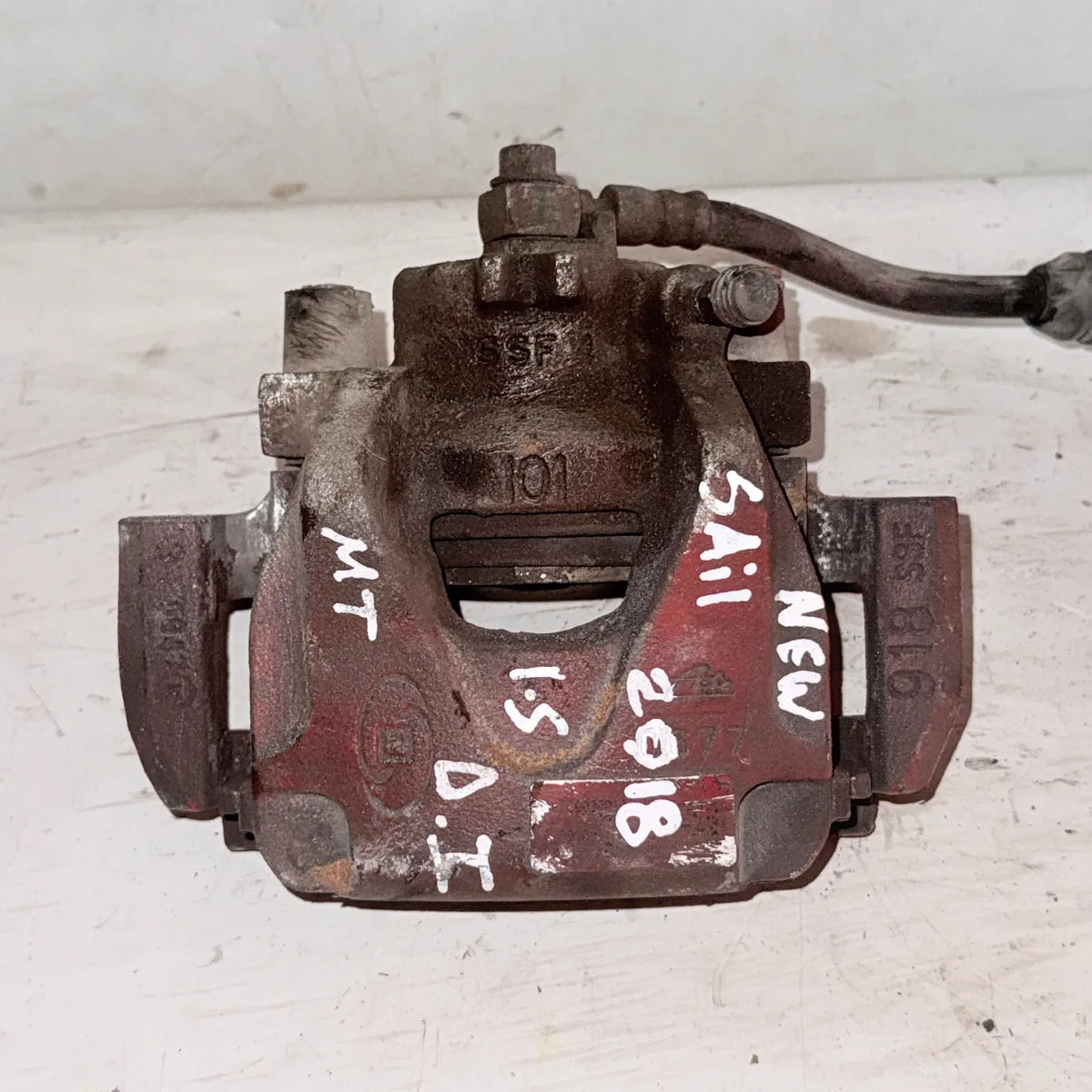 CALIPER DEL-IZQ Chevrolet sail 2018 - 1.5 4x2 Bencina Mecánico