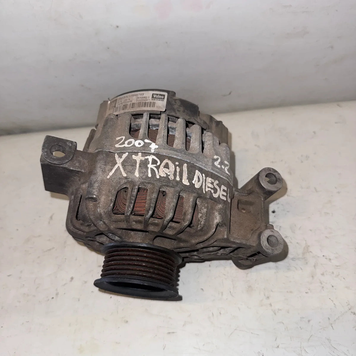 Alternador Nissan Xtrail 2007 - 2.2 4x2 Diesel Mecánico