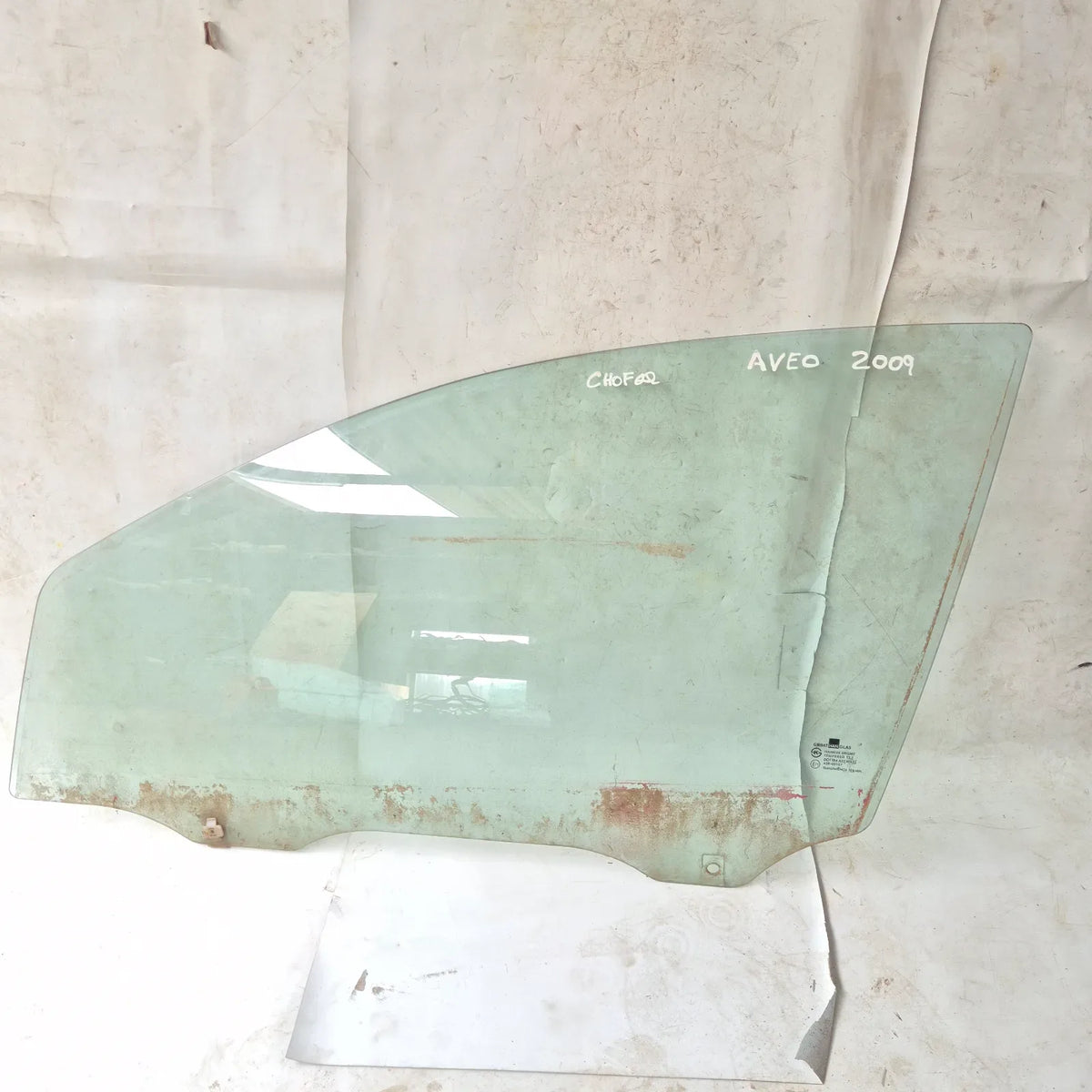 Vidrio puerta DEL-IZQ Chevrolet Aveo 2009 - 4x2 Bencina Mecánico