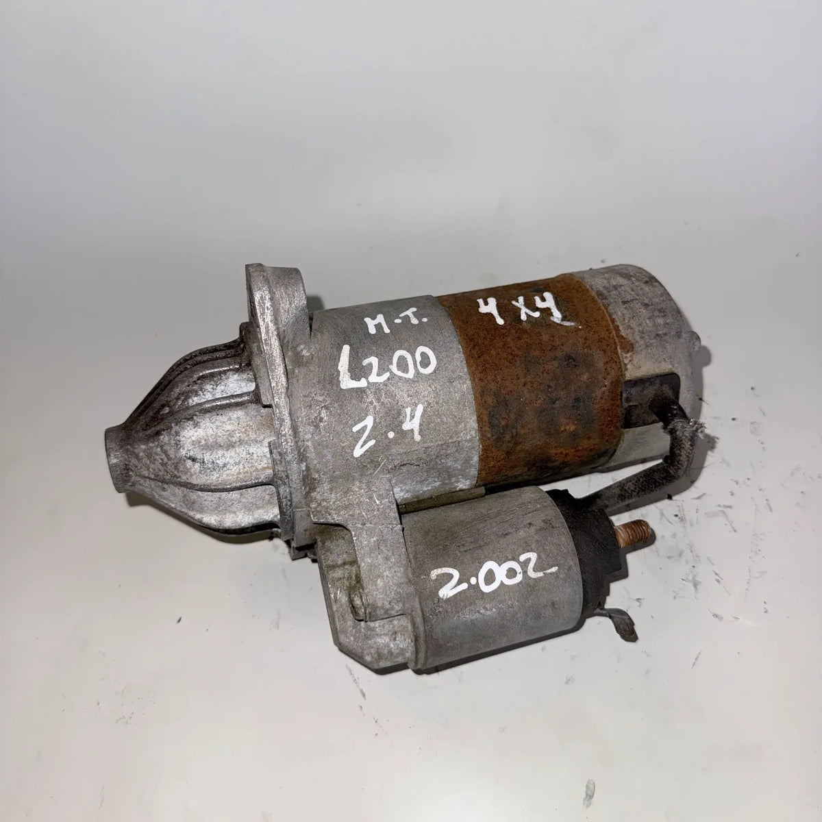 Motor de partida (Arranque) Mitsubishi L200 2002 - 2.4 4x2 Bencina Mecánico