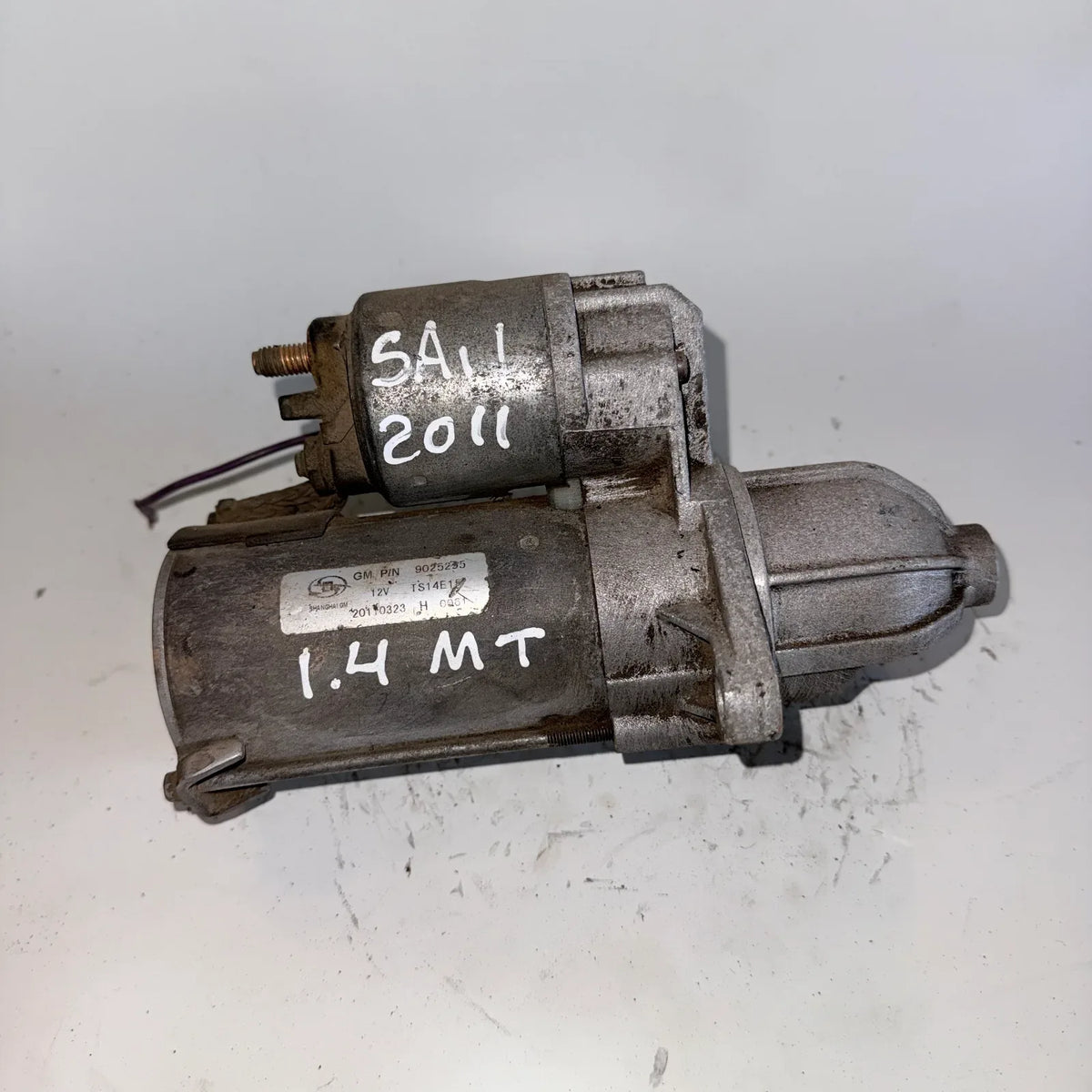 Motor de partida (Arranque) Chevrolet sail 2011 - 1.4 4x2 Bencina Mecánico