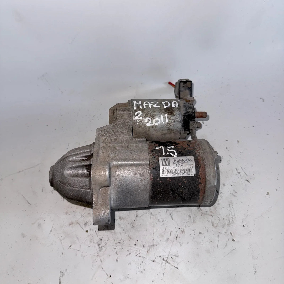 Motor de partida (Arranque) Mazda 2 2011 - 1.5 4x2 Bencina Mecánico