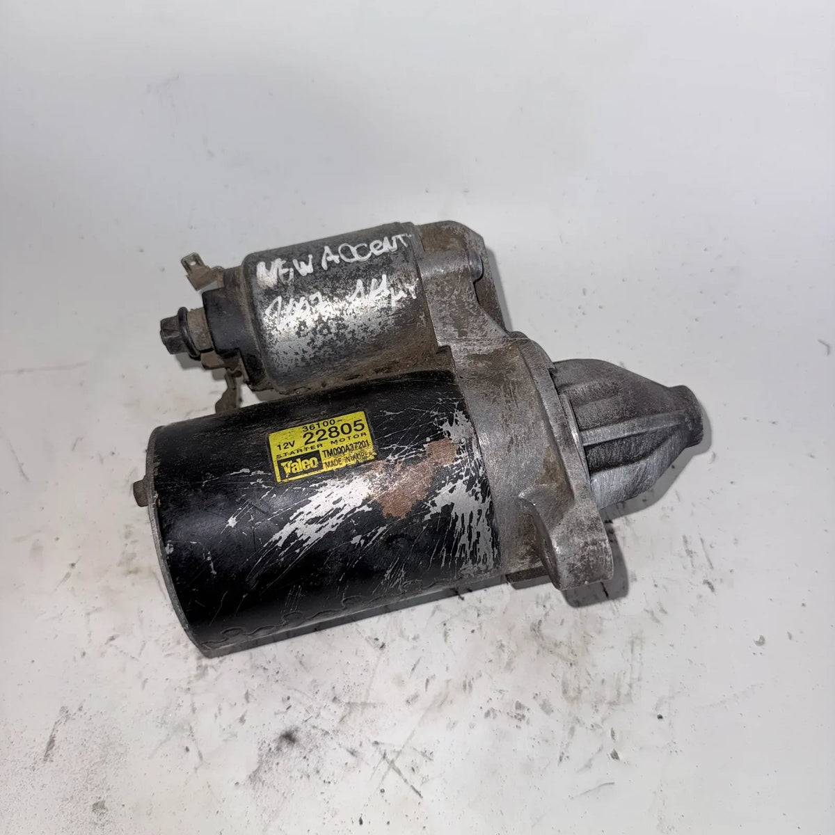 Motor de partida (Arranque) Hyundai Accent 2007 - 1.4 4x2 Bencina Mecánico