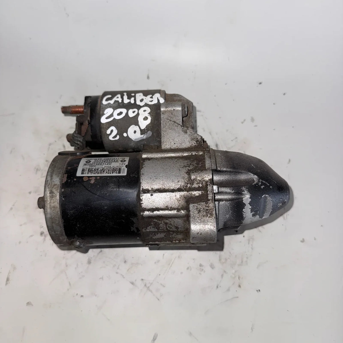 Motor de partida (Arranque) Dodge Caliber 2008 - 2.0 4x2 Bencina Mecánico