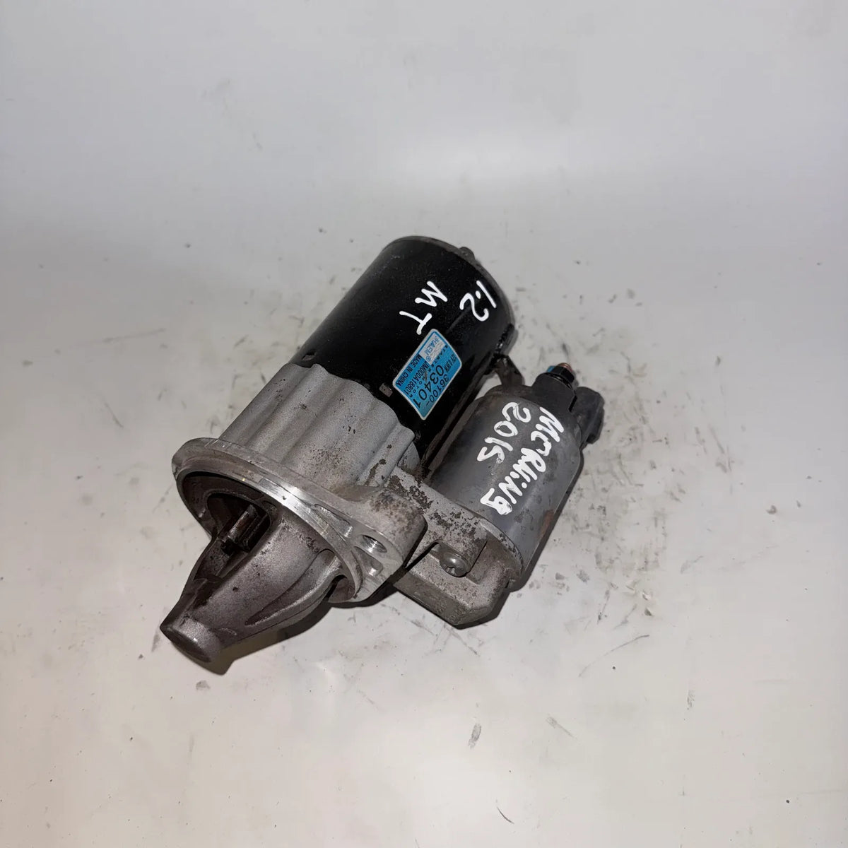Motor de partida (Arranque) Kia Morning 2015 - 1.2 4x2 Bencina Mecánico