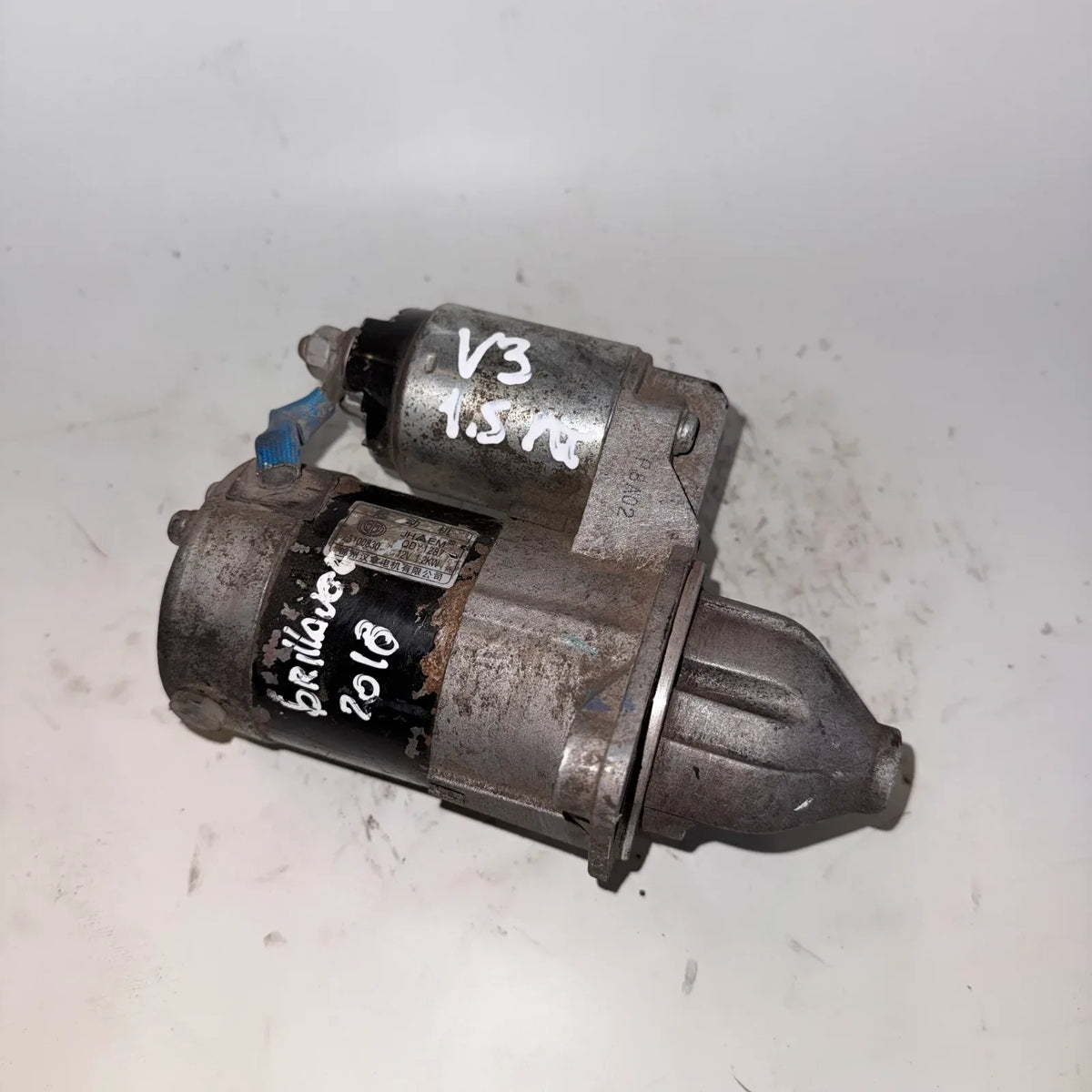 Motor de partida (Arranque) BRILLIANCE V3 2018 - 1.5 4x2 Bencina Mecánico