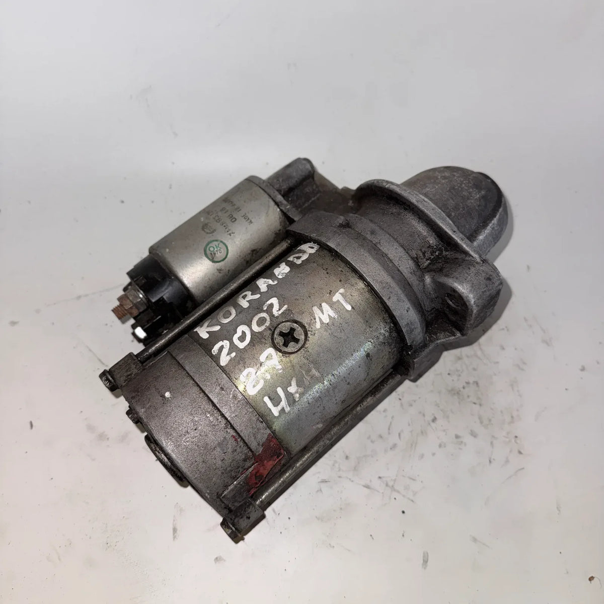 Motor de partida (Arranque) Ssangyong Korando 2002 - 2.7 4x4 Diesel Mecánico