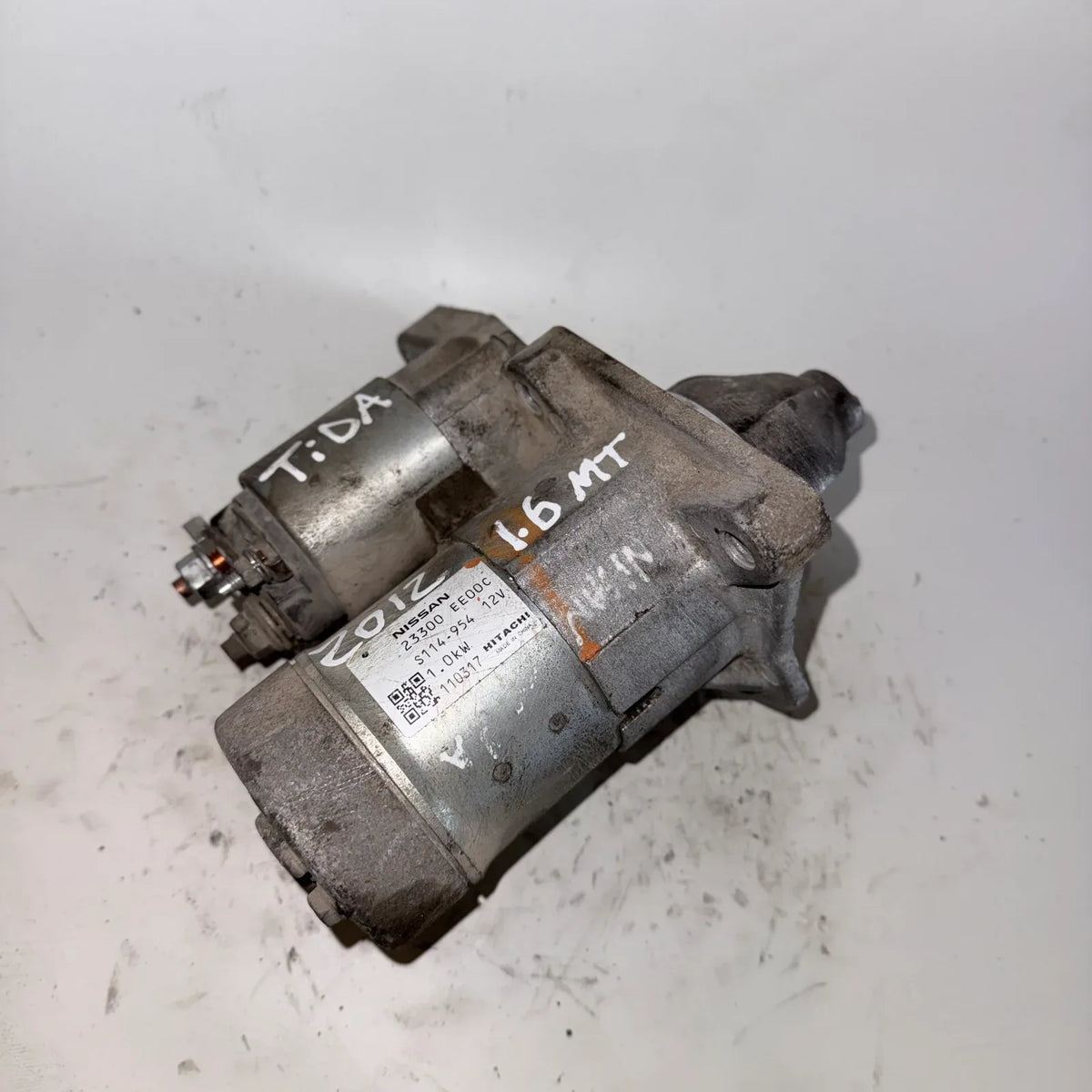 Motor de partida (Arranque) Nissan Tiida 2012 - 1.6 4x2 Bencina Mecánico