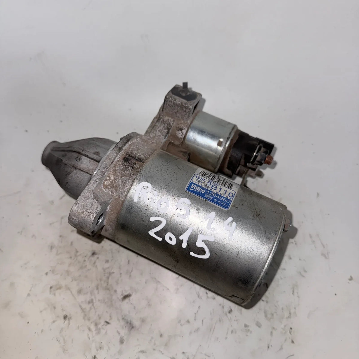 Motor de partida (Arranque) Kia RIO 5 2015 - 1.4 4x2 Bencina Mecánico