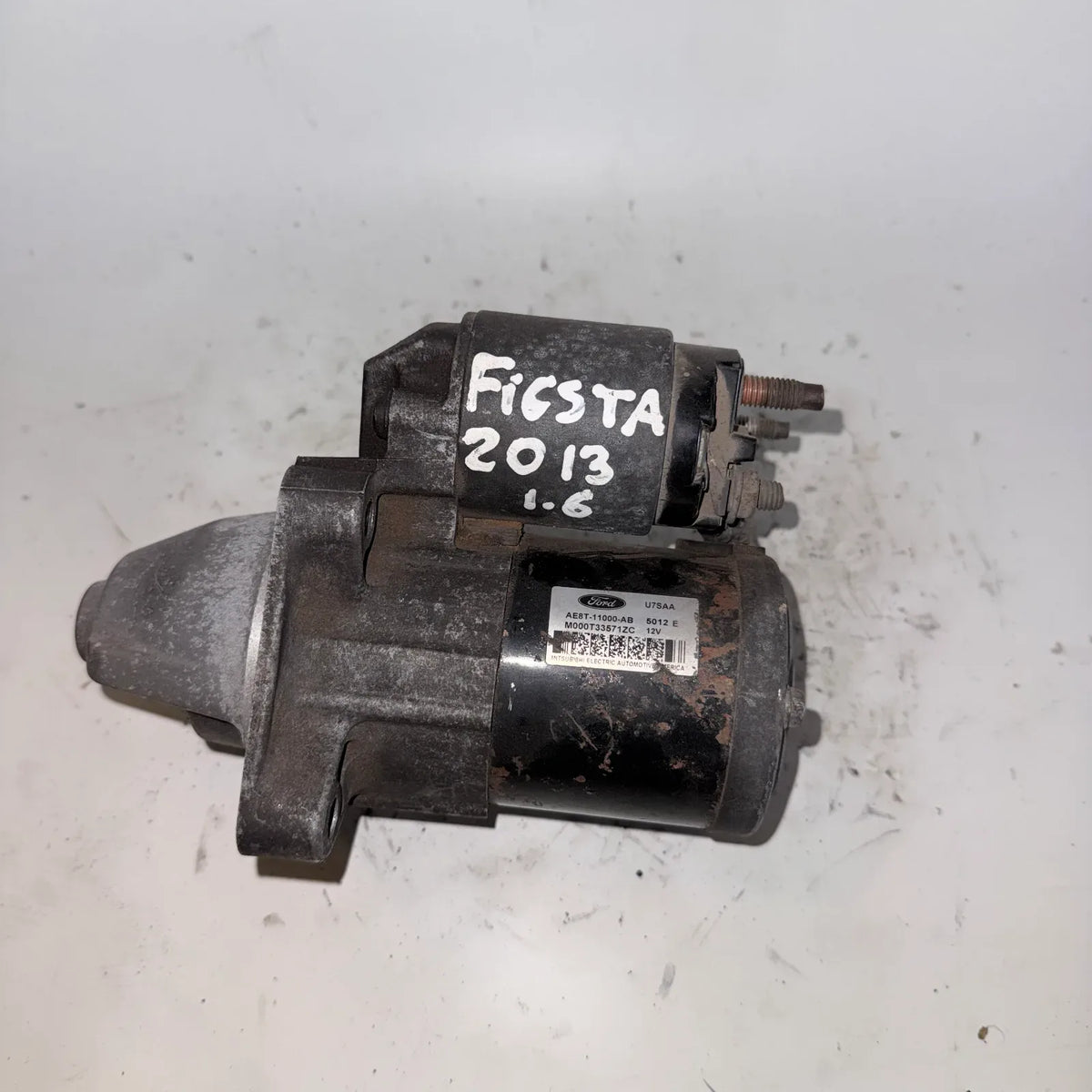 Motor de partida (Arranque) Ford Fiesta 2013 - 1.6 4x2 Bencina Mecánico
