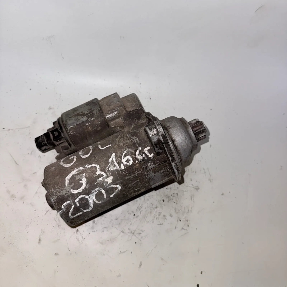 Motor de partida (Arranque) Volkswagen Gol 2003 - 1.6 4x2 Bencina Mecánico