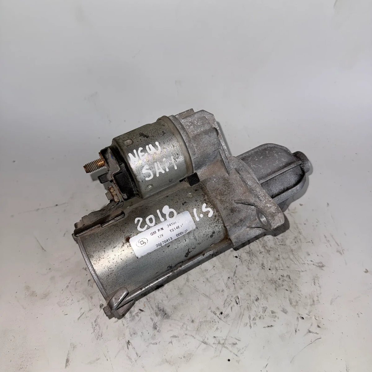 Motor de partida (Arranque) Chevrolet sail 2018 - 1.5 4x2 Bencina Mecánico