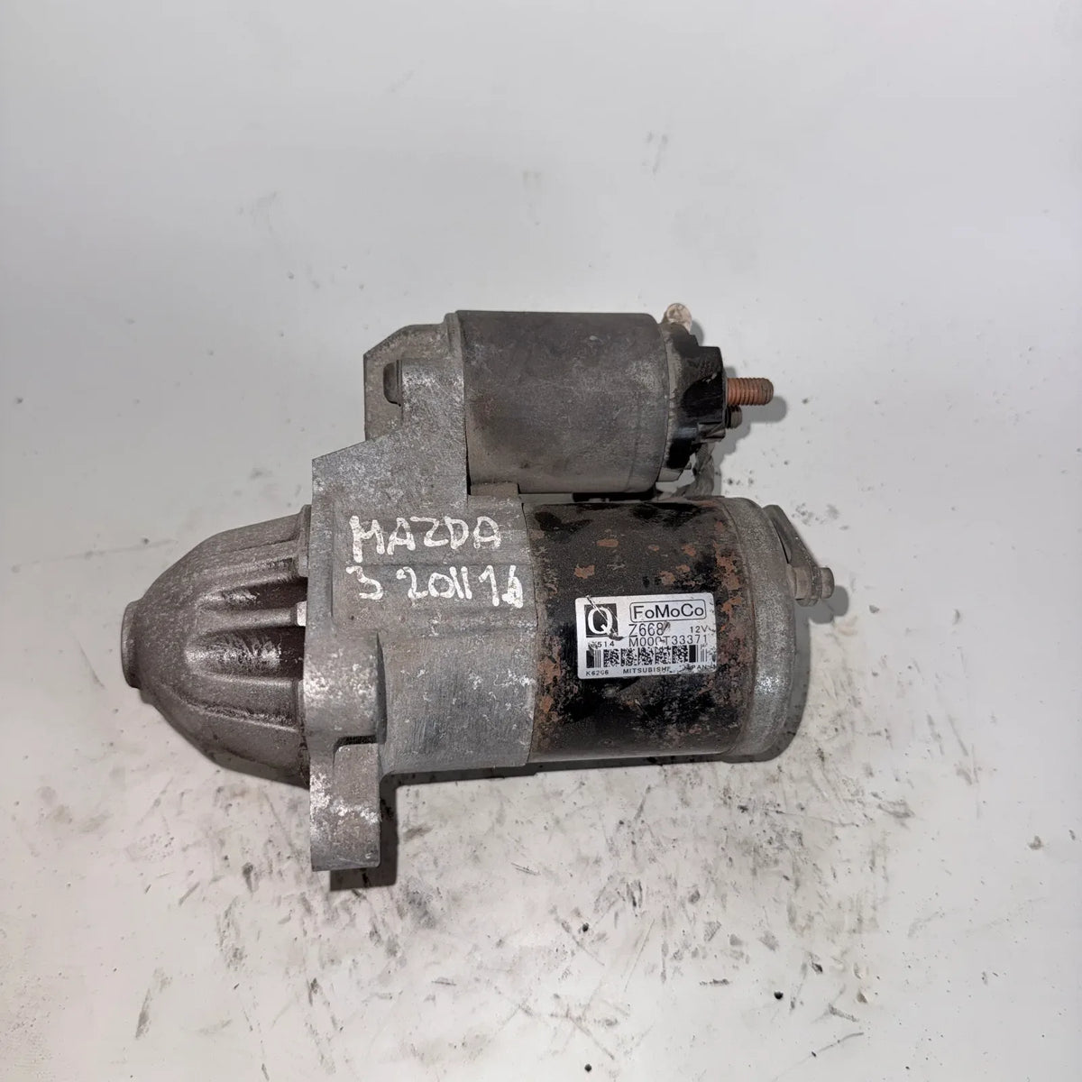 Motor de partida (Arranque) Mazda 3 2011 - 1.6 4x2 Bencina Mecánico
