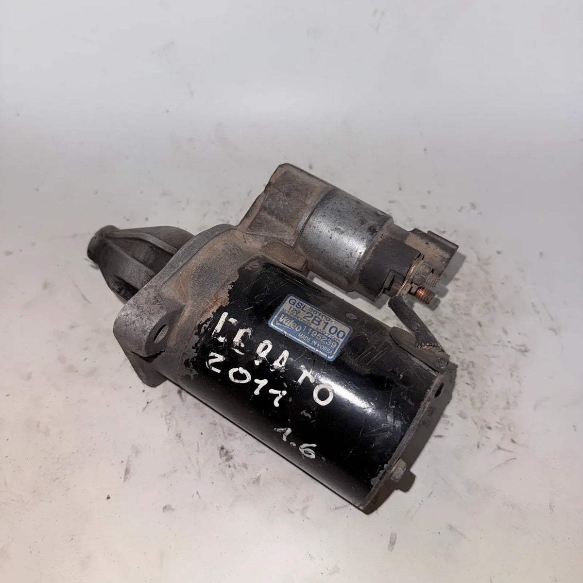 Motor de partida (Arranque) Kia Cerato 2011 - 1.6 4x2 Bencina Mecánico