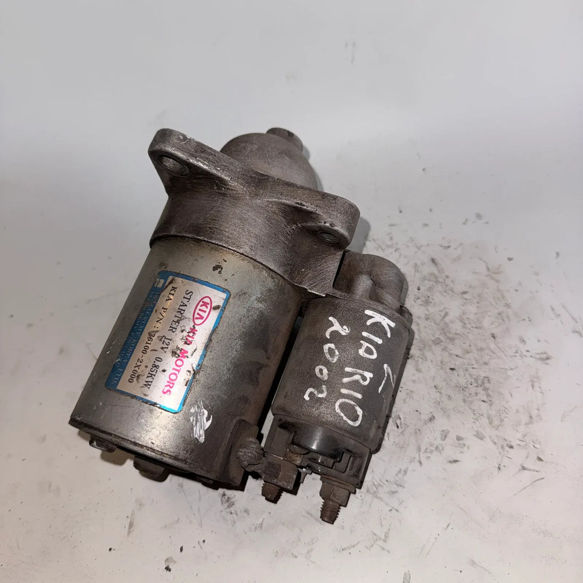 Motor de partida (Arranque) Kia Rio 2002 - 2.0 4x2 Bencina Mecánico