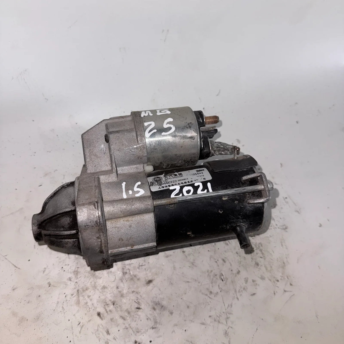 Motor de partida (Arranque) Mg Zs 2021 - 1.5 4x2 Bencina Mecánico