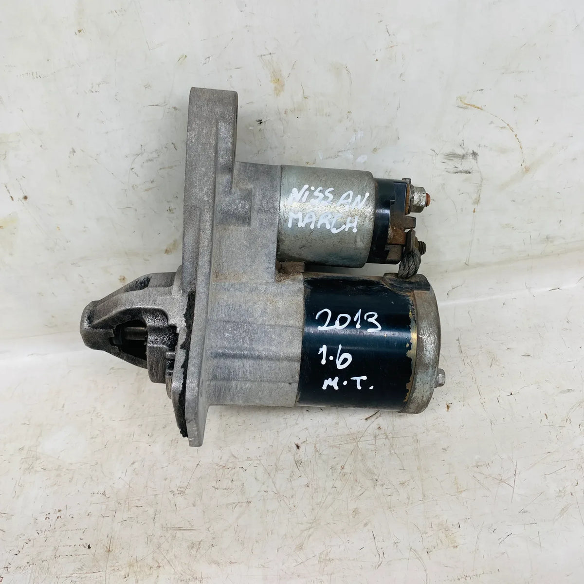 Motor de partida (Arranque) Nissan March 2013 - 1.6 4x2 Bencina Mecánico