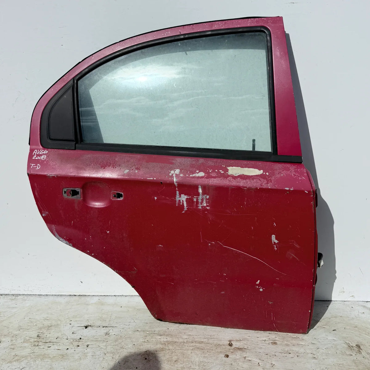 Puerta lata TRASERA DERECHA Chevrolet Aveo 2008 - 4x2 Bencina Mecánico
