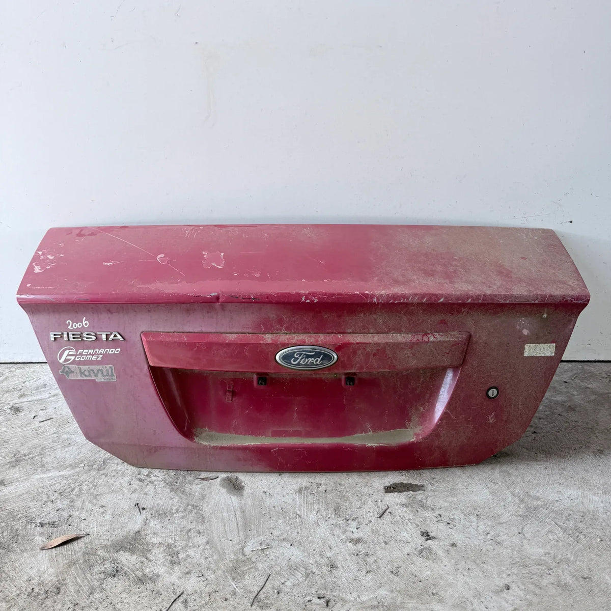 TAPA MALETA Ford Fiesta 2006 - 4x2 Bencina Mecánico