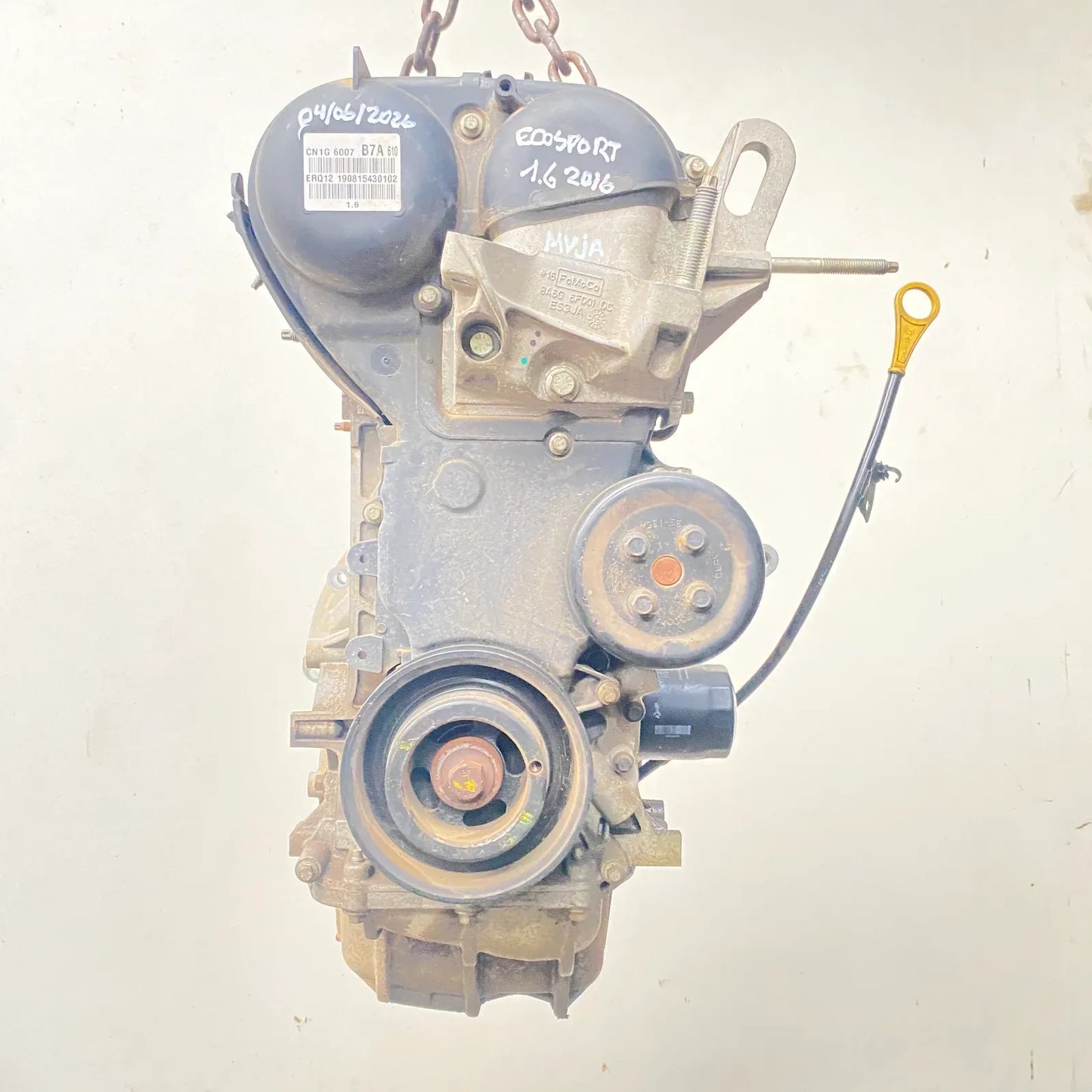 Motor Sin Accesorios Ford ECOSPORT 2016 - 1.6 4x2 Bencina Mecánico