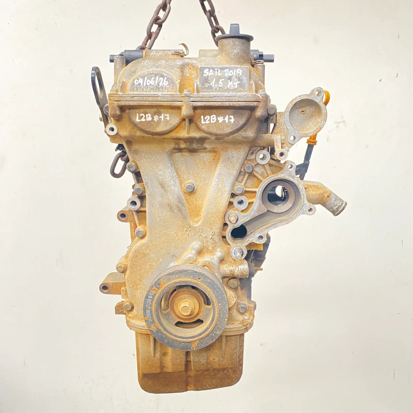 Motor Sin Accesorios Chevrolet sail 2019 - 1.5 4x2 Bencina Mecánico