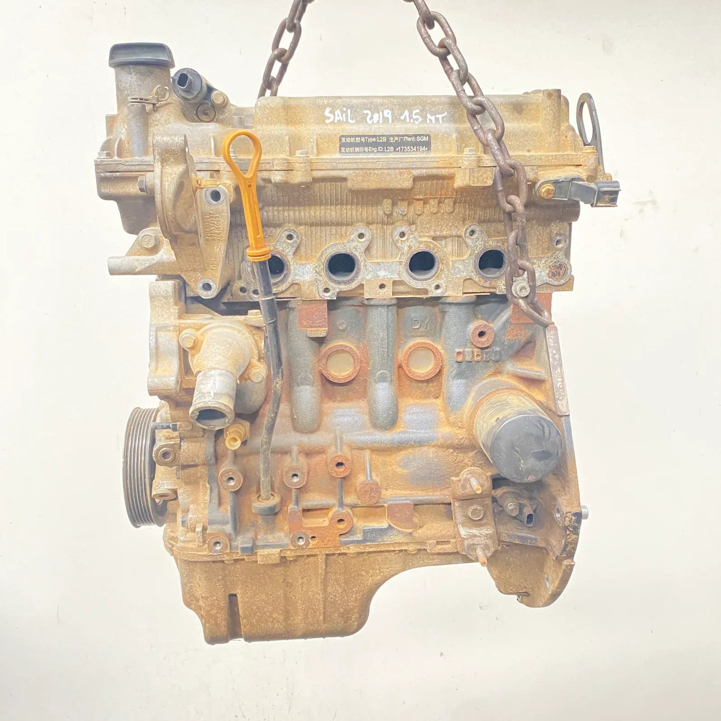 Motor Sin Accesorios Chevrolet sail 2019 - 1.5 4x2 Bencina Mecánico
