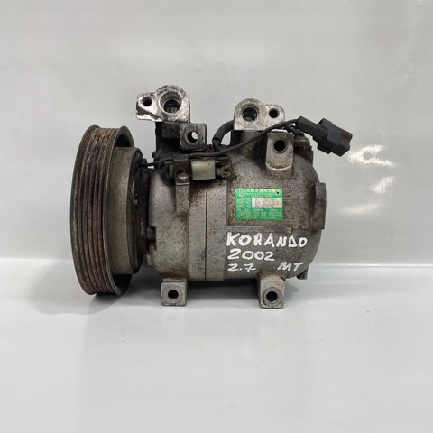 COMPRESOR A/C Ssangyong Korando 2002 - 2.7 4x4 Diesel Mecánico