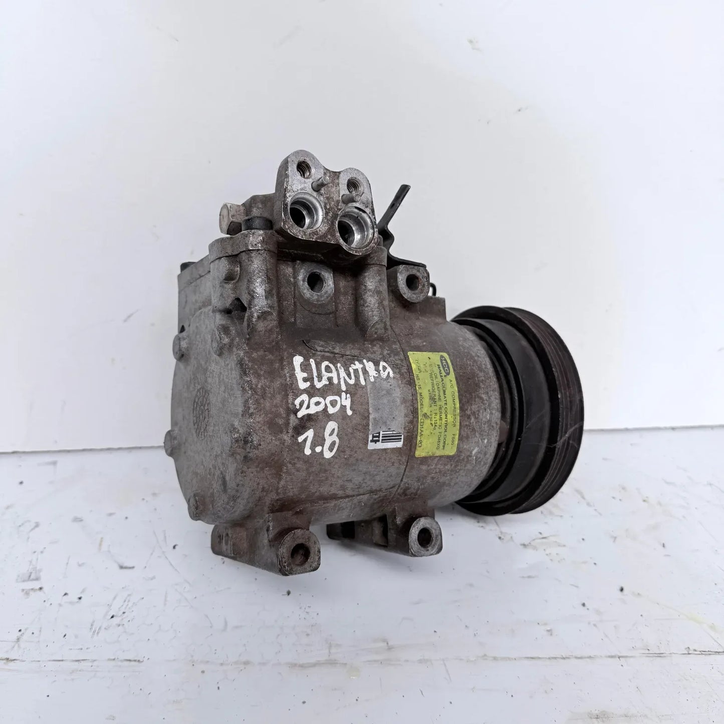 COMPRESOR A/C Hyundai Elantra 2004 - 1.8 4x2 Bencina Mecánico