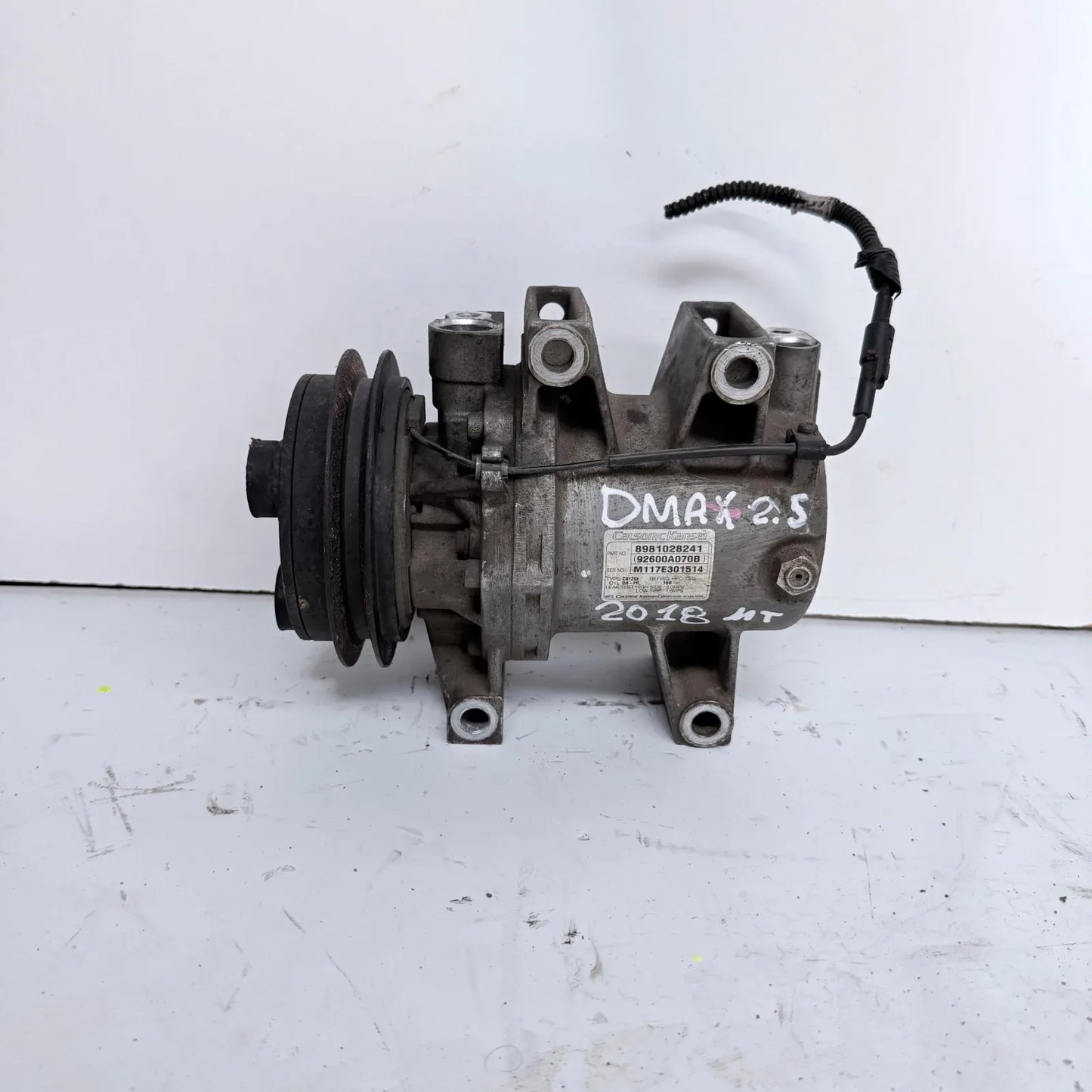 COMPRESOR A/C Chevrolet D-MAX 2018 - 2.5 4x4 Diesel Mecánico