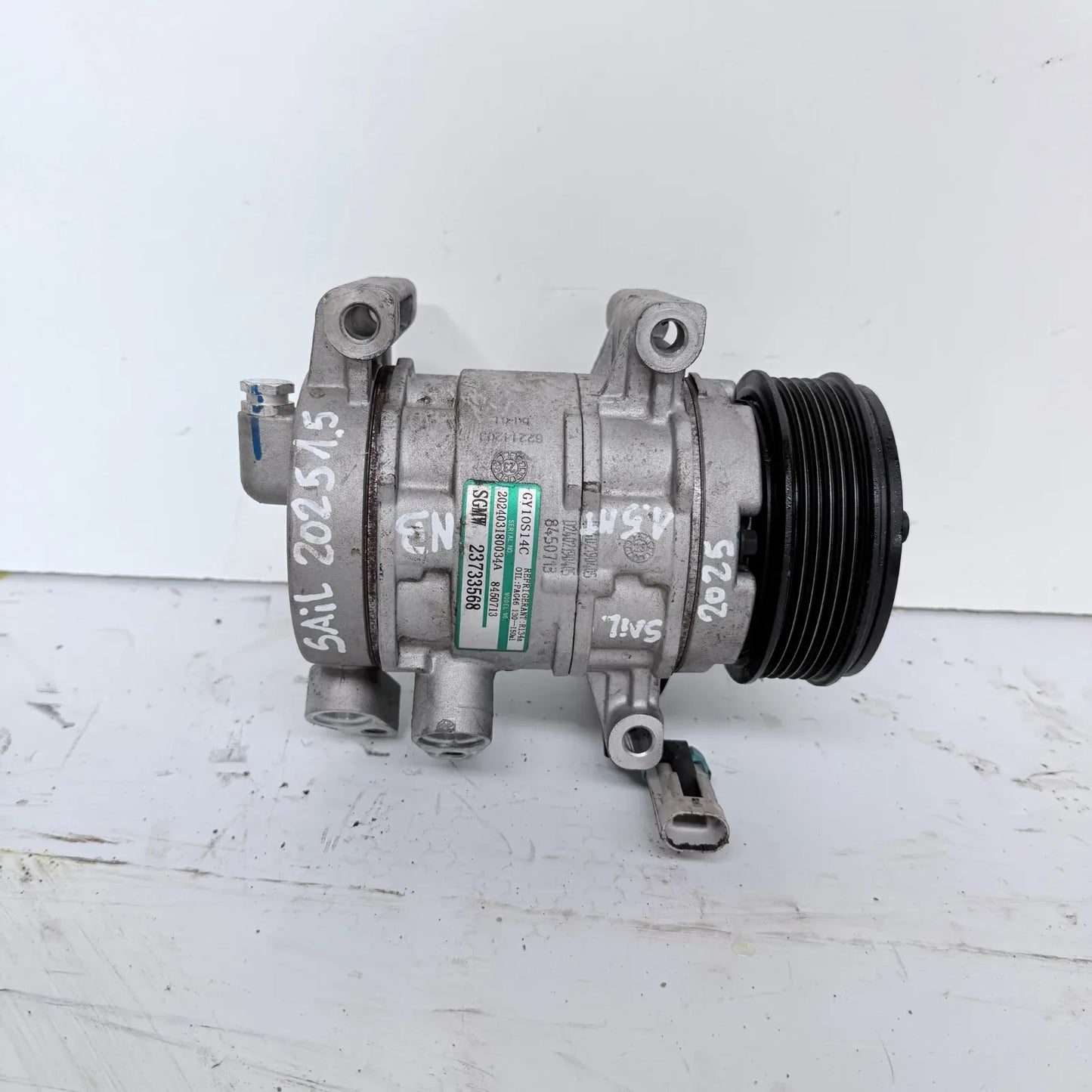 COMPRESOR A/C Chevrolet sail 2025 - 1.5 4x2 Bencina Mecánico