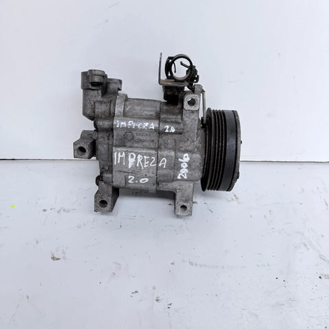 COMPRESOR A/C Subaru Impreza 2006 - 2.0 4x2 Bencina Mecánico