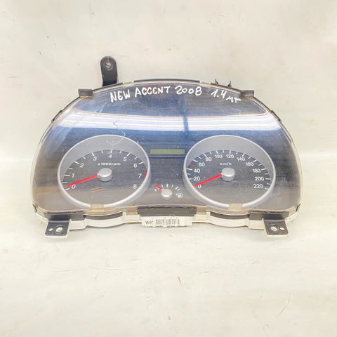 Sinóptico Hyundai Accent 2008 - 1.4 4x2 Bencina Mecánico